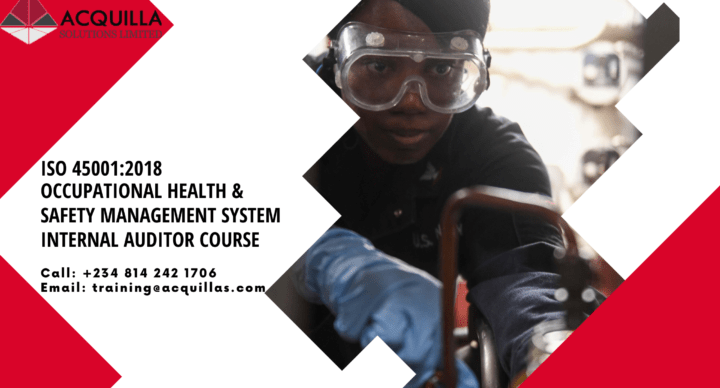 Health and Safety Courses in Lagos Iso Osh 45001 2018 Internal Auditor 2021