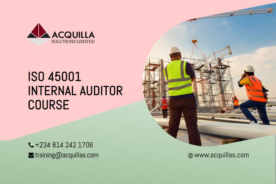 ISO 450012018 Occupational Health & Safety Management System Internal