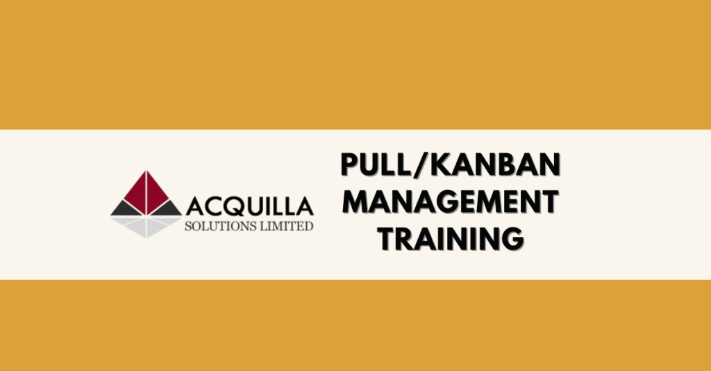 Pull/Kanban Management Training