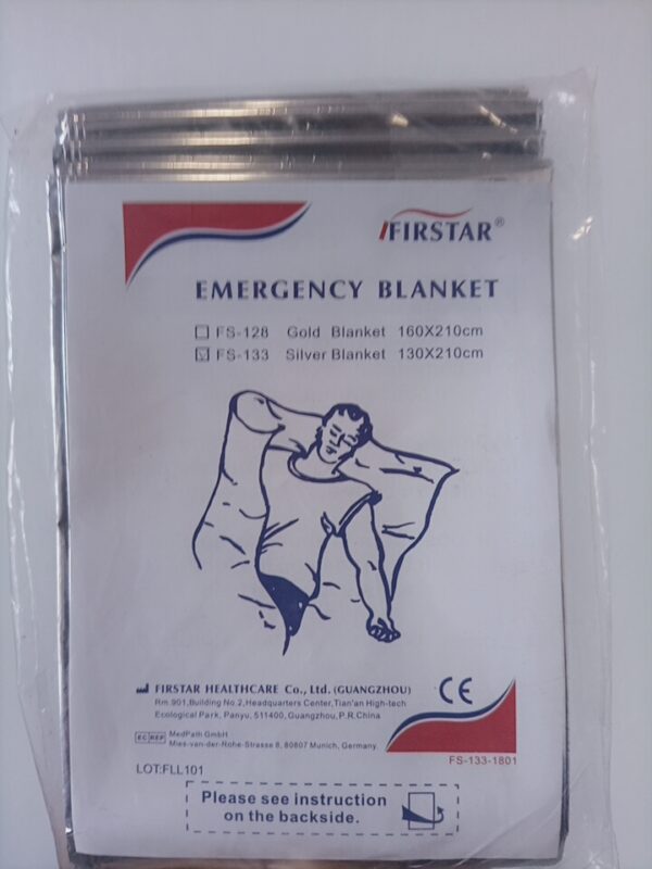 First Aid Emergency Blanket(sold in 6)