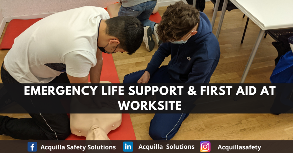 Emergency life support & First Aid at Worksite