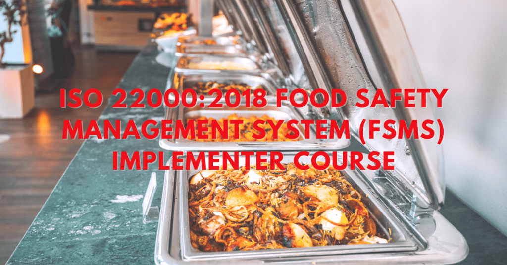 food safety management system (fsms) implementer course