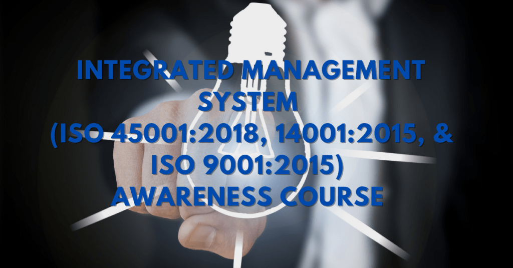 integrated management awareness course