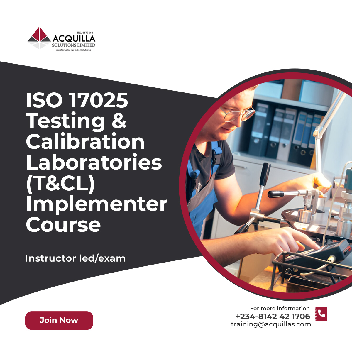 ISO 17025 Testing Calibration Laboratories TCL Implementer Course.jpg