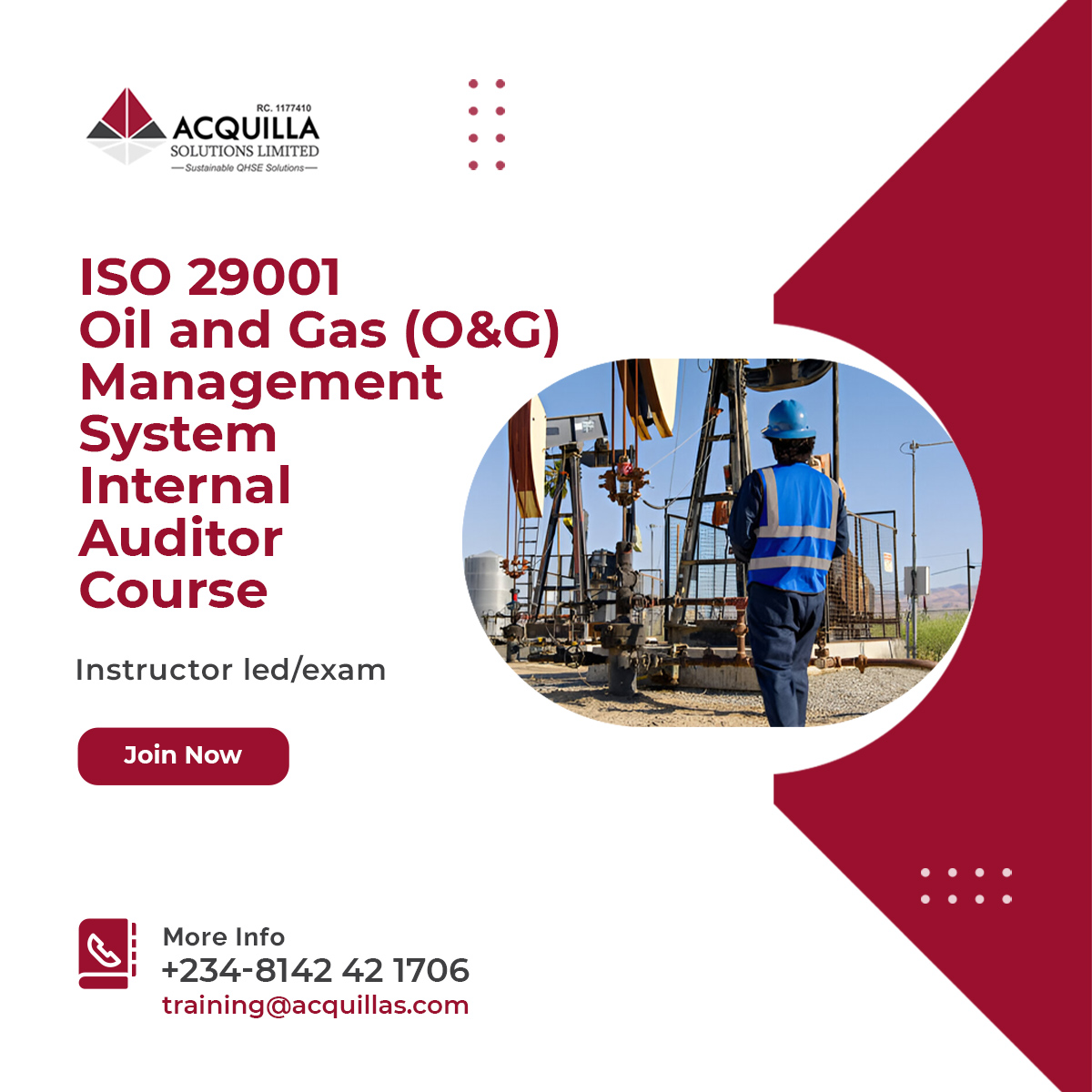 ISO 29001 Oil and Gas OG Management System Internal Auditor Course.jpg