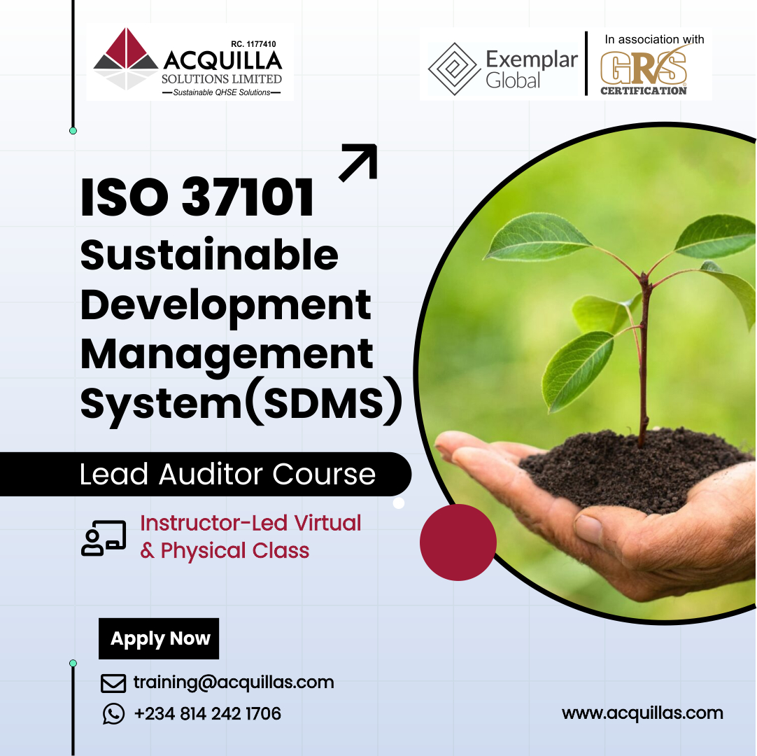 ISO 37101 Sustainable Development Management SystemSDMS Lead Auditor Course.jpg