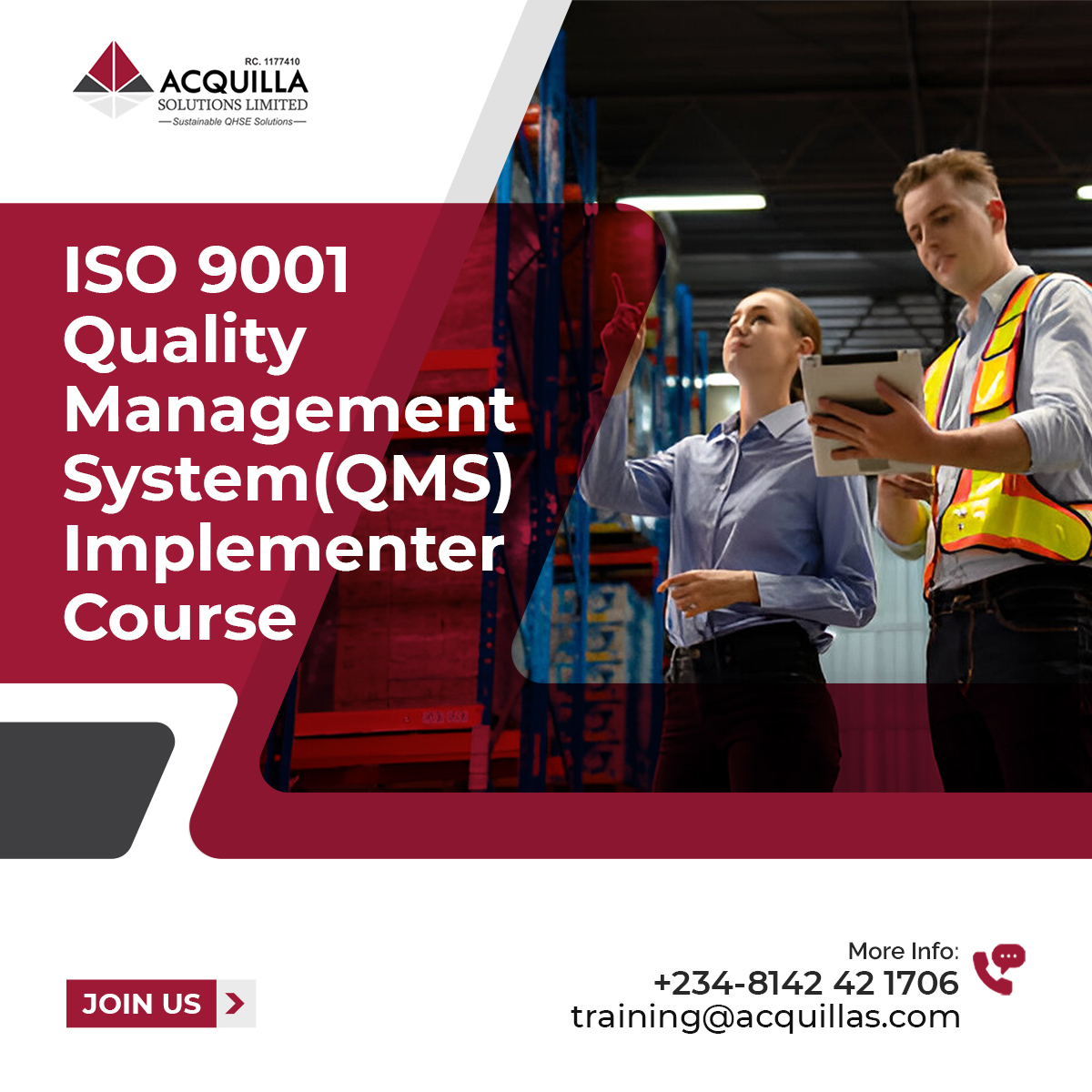 ISO 9001 Quality Management SystemQMS Implementer Course.jpg