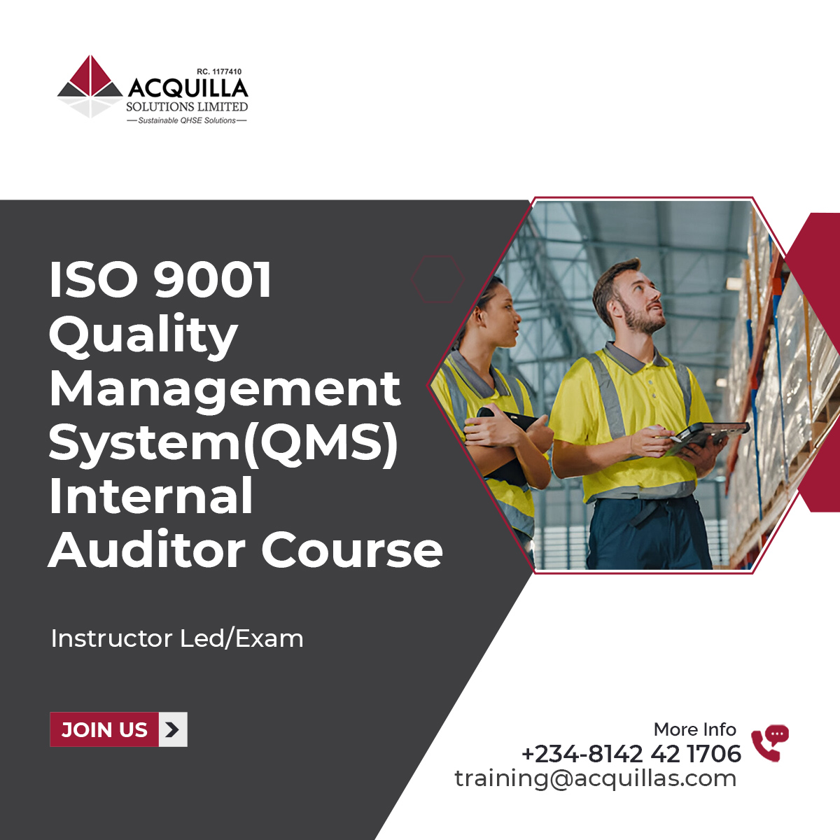 ISO 9001 Quality Management SystemQMS Internal Auditor Course.jpg